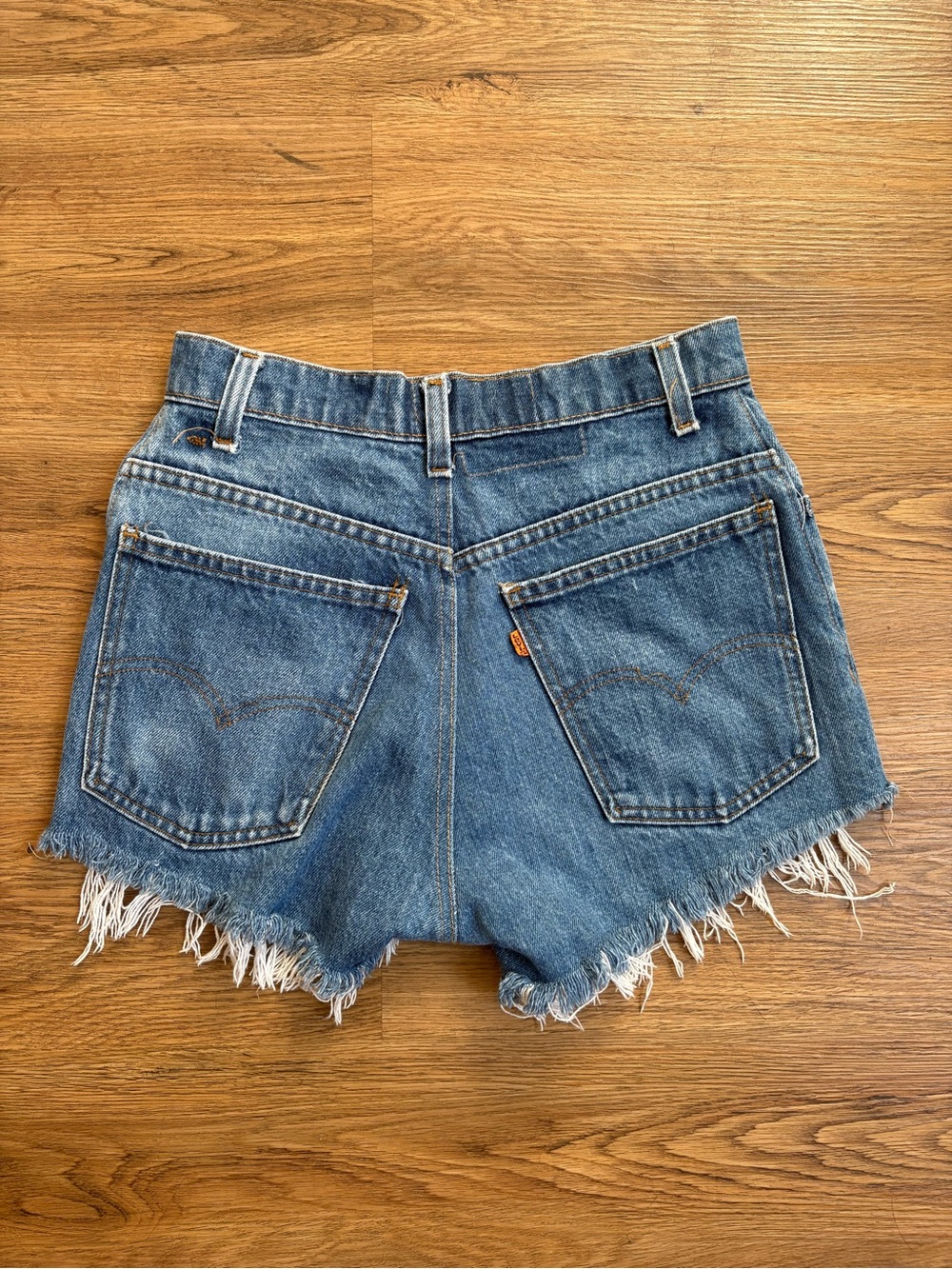 Orange Tab Cutoff Levis